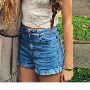 Pacsun high waisted shorts